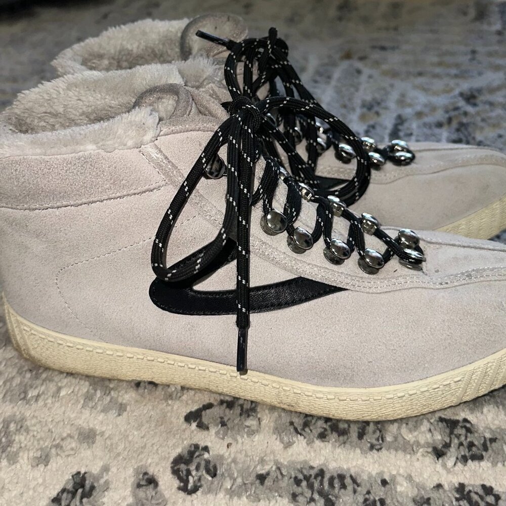 Tretorn WTNYLITE H15 Casual Sneakers Women Size 7.5 M, Icing/Black NEW 9743 - Picture 6 of 15